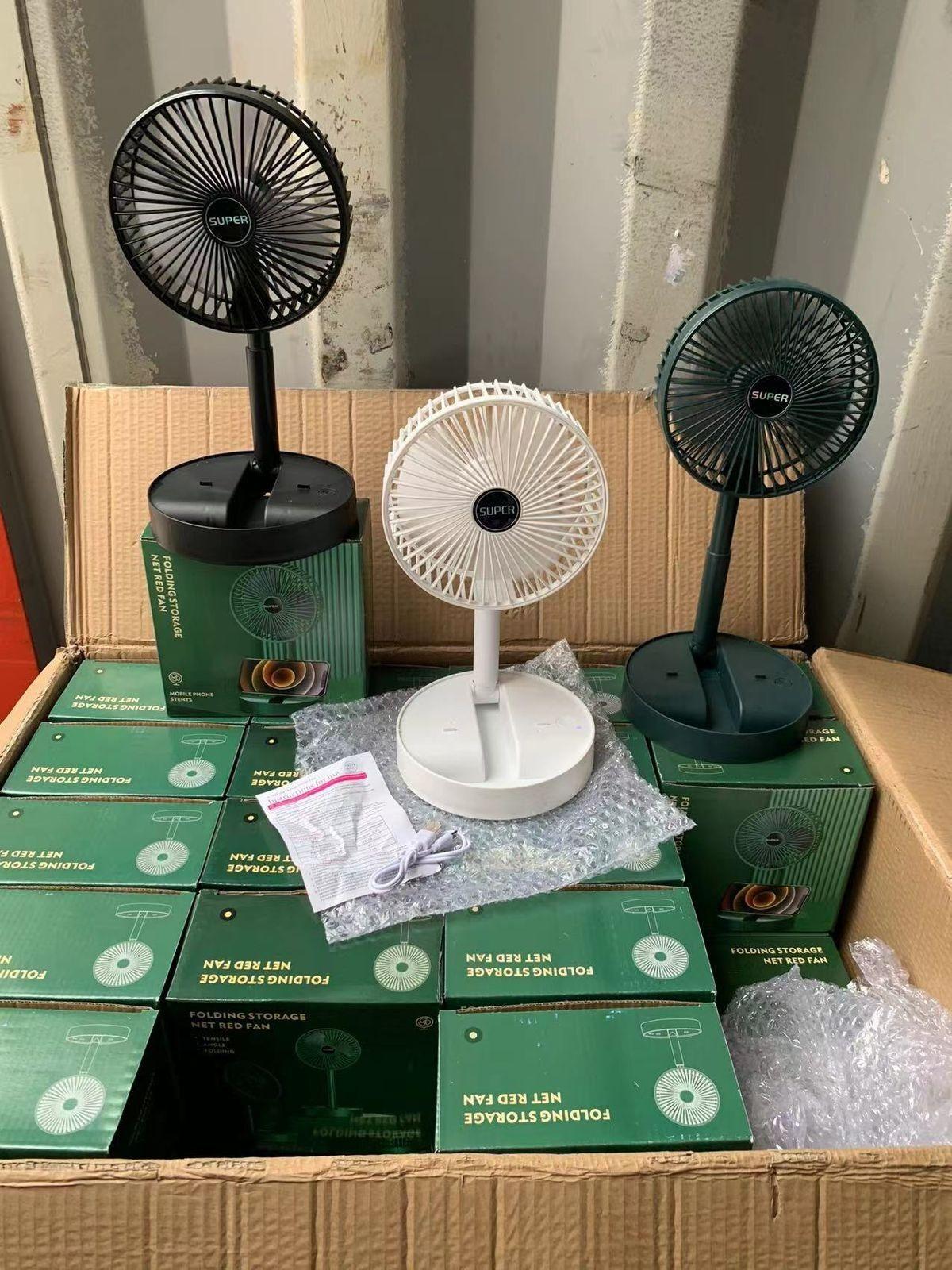 Powerful Rechargeable High Speed Table Desk Gaming Fan