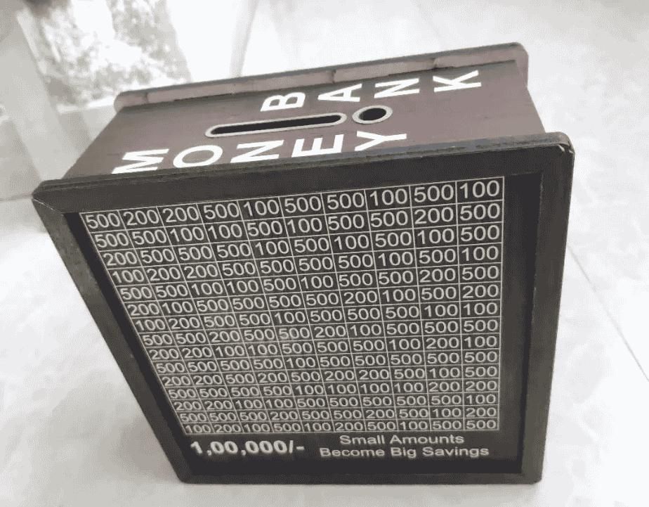 Viral Piggy Bank To Save 1lakh Rs