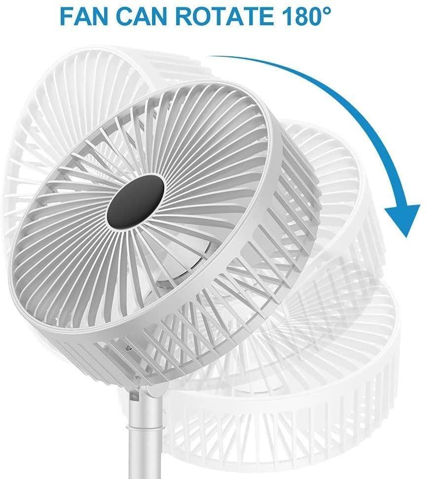 Powerful Rechargeable High Speed Table Desk Gaming Fan